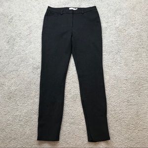 Calvin Klein Ponte Knit Dark Gray 6 Pants B382